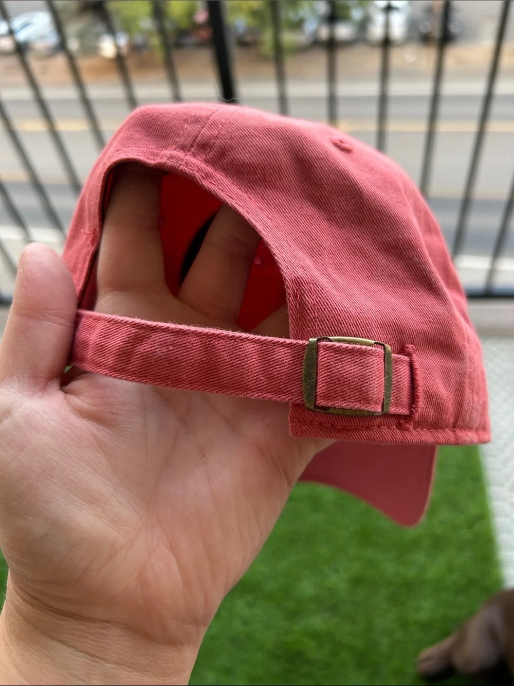 New York Logo Baseball Cap - Pink